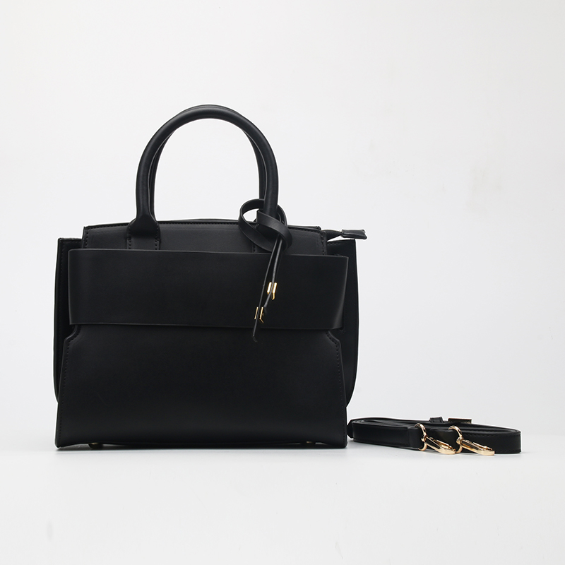 europe styles black satchel handbags