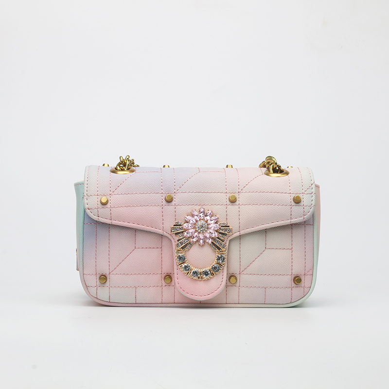 rainbow small satchel handbags