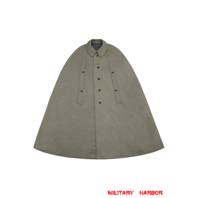 WWII German Rubberized Rain Cape Umhang