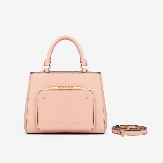 Ladies Designer Handbags With Zipped Closure