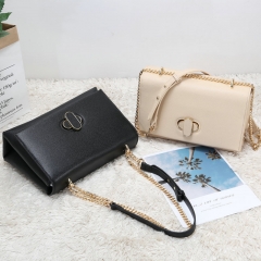 non leather crossbody bag with chain