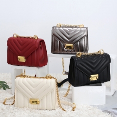 China OEM Imitation lambskin quilted shoulder bag Factory